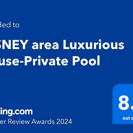 Disney Area Luxurious House-Private Pool Кіссіммі Екстер'єр фото