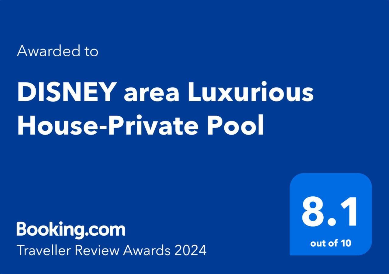 Disney Area Luxurious House-Private Pool Кіссіммі Екстер'єр фото